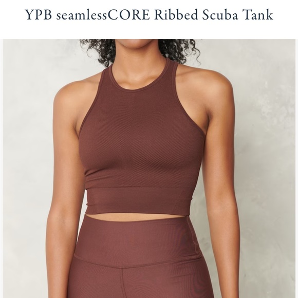 Abercrombie and Fitch YPB seamlessCORE Ribbed Scuba Tank - Picture 1 of 5